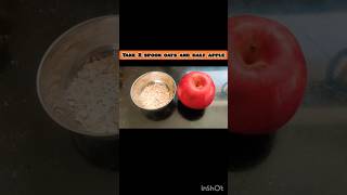 Oats and Apple Porridge|| 6+ month baby babyfoodrecipies momlife  youtubeshorts appleoatsrecipe