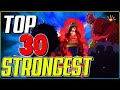 TOP 30 STRONGEST One Piece Characters (2020)