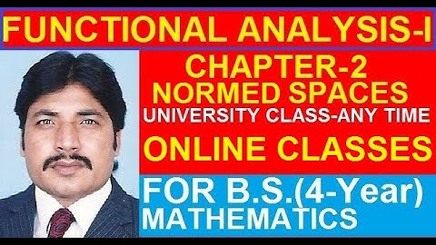 IMPORTANT LEMMA FOR ANALYSIS OF FINITE DIMENSIONAL SPACES