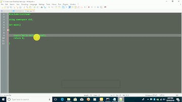 How to code c++ program using notepad or notepad++ and cmd in windows(7/8/10) 64-bit[English]