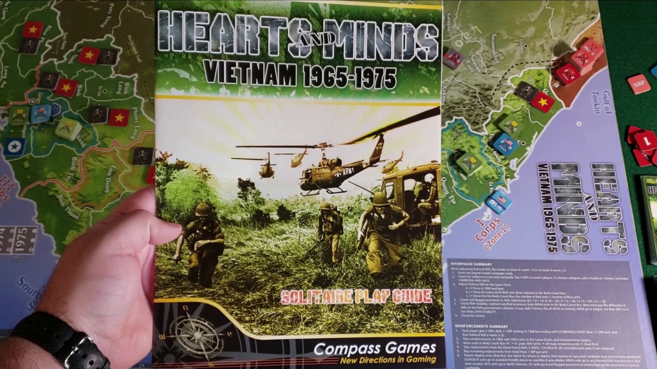 Let's Play! Hearts And Minds Vietnam 19651975 (Tutorial Solitaire
