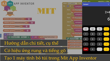 Lập trình ứng dụng máy tính sử dụng Mit App Inventor
