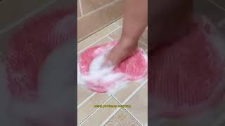 Tapete Para Banho Lavar Costas E Pés Silicone