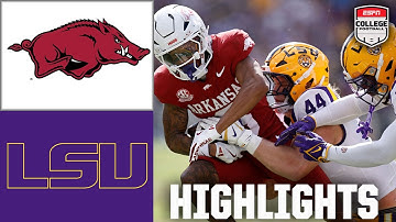 Arkansas Razorbacks vs. LSU Tigers | Full Game Highlights | ESPN College Football