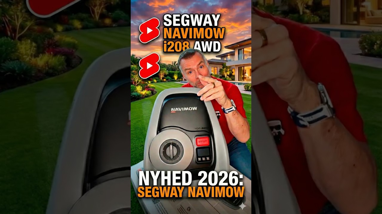 Segway Navimow i208 AWD unboxing: Den nye 2026-favorit? ❄️