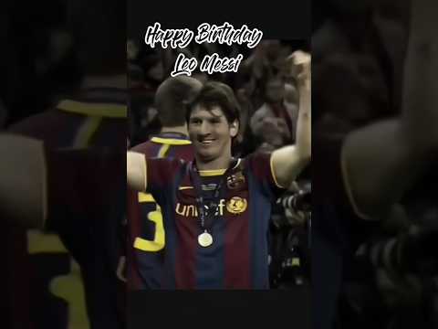 Happy Birthday Leo Messi #messi #argentina #football