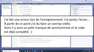 WPF - Master Detail - Partie 01