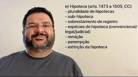 Como ocorre a perempção da hipoteca convencional?