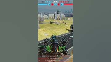 Samjok vs Dux War Robots #warrobots