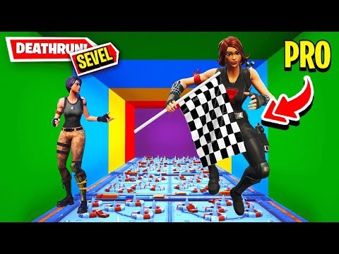 Ich spiele gegen einen PRO 200 Level Deathrun in Fortnite