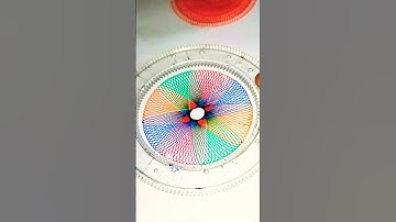 Mesmerizing Spirograph Drawing | Beautiful Art & ASMR Sounds #Short #Viral #TrendingNew3b
