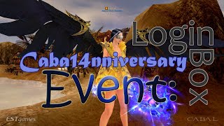 CABAL Online PH | Einherjar ― EVENT ― Caba14nniversary Login Box