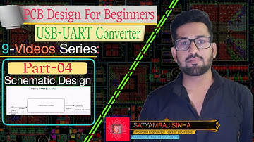 An Intro to KiCad 7 - Part 4: Design Schematics of USB to UART Converter #pcb #schematics