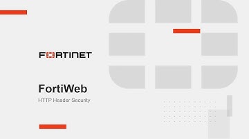 FortiWeb: HTTP Header Security