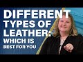 Different Types of Leather Explained by a Furniture Expert