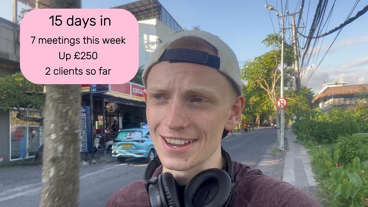 Day 15 of going from £200 to £10k+ in less than 30 days in Bali - YouTube