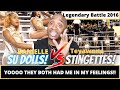 LEGENDARY BATTLE: DANNI VS TEY | DOLLS VS STINGETTES | TZW REVIEW