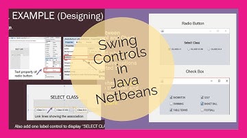 Swing Controls in Java Net Beans|Best Tips & Tricks|Easy To Understand|Score Full Marks