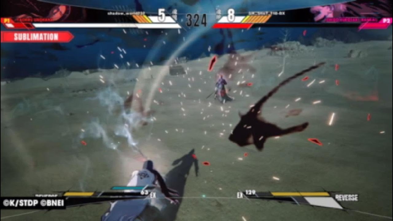 BLEACH REBIRTH OF SOULS SIK_SHOT VS SHADOW