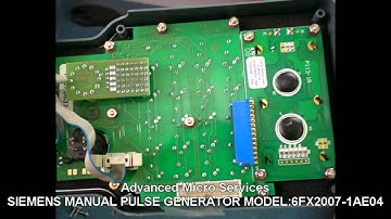 Siemens Manual Pulse Generator Model:6FX2007-1AE04 Repairs @ Advanced Micro Services Pvt.Ltd