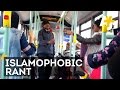 Woman screams islamophobic rant at pregnant muslim on london bus