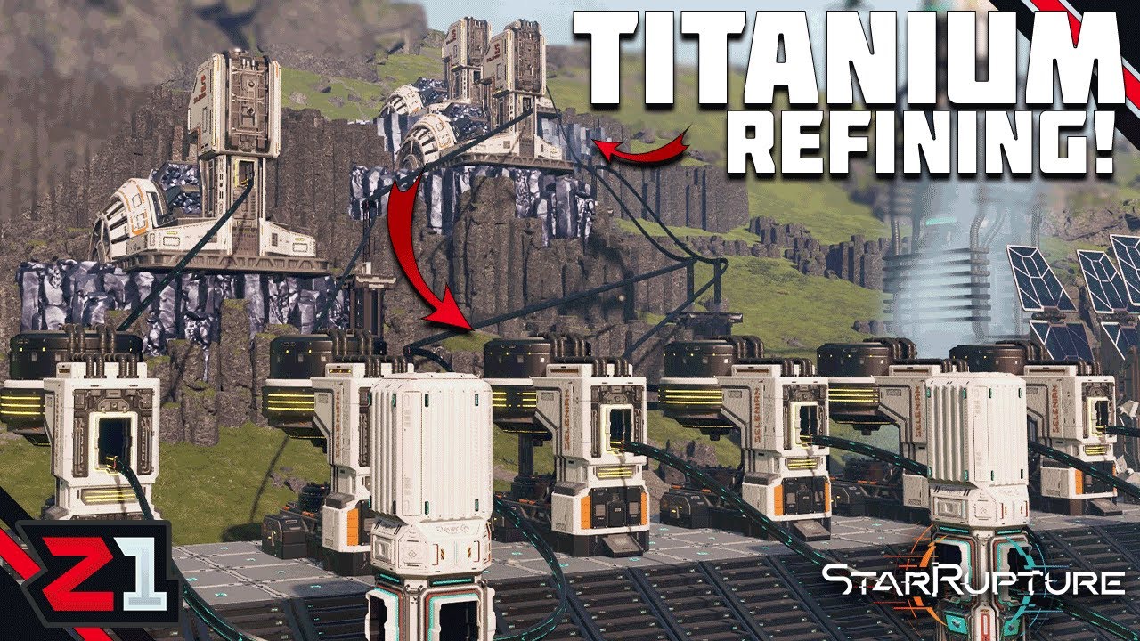 Blueprints, Building Drone And TITANIUM REFINING! StarRupture [E2]