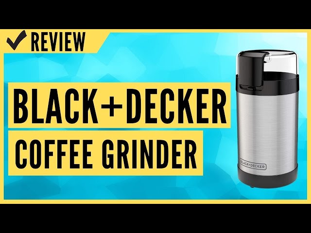 BLACK+DECKER SmartGrind Coffee Grinder with Stainless Steel Blades