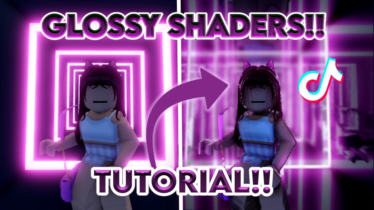 how to get GLOSSY shaders in roblox!!-Andrxmeda - YouTube