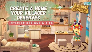 23 Interior Decorating Examples for your Villager Homes -Tour | Animal Crossing New Horizons | ACNH