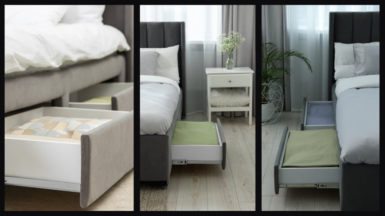 TINY BEDROOM HACK: Genius Storage Bed IDEAS You NEED To See! - YouTube