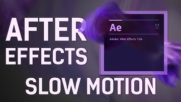 After Effects Slow Motion Tutorial - Twixtor Smooth Slow Mo