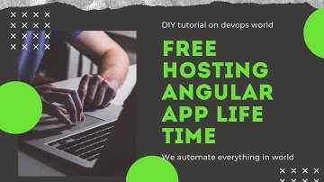Angular App Deploy | Free Hosting Service | Netlify | DevOpsWorld | Deployment | LifeTime | %100
