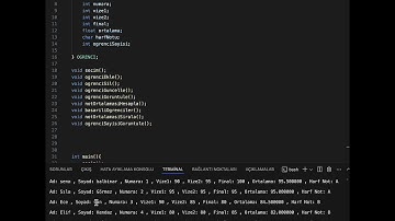 Öğrenci not hesaplama sistemi - İleri Programlama Teknikleri