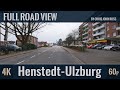 Henstedt-Ulzburg, Germany: Rhen - Norderstedter Straße, Wilstedter Straße, Imbarg - 4K (2160p/60p)