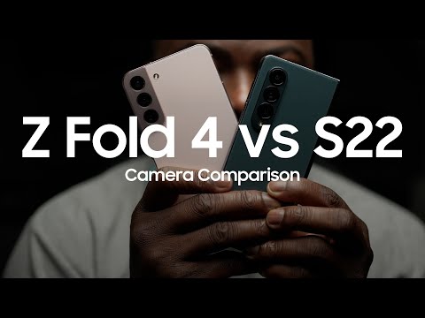 Samsung Galaxy Z Fold 4 vs Galaxy S22+ Camera Test