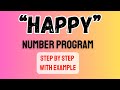 What is HAPPY Number ? | HAPPY Number program | HAPPY Number क्या हैं ?