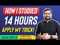 How I Tricked Myself into 14 hours of Study Daily | Focus and Concentrate For Long Time in Studies