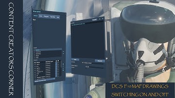DCS Mission Editor F10 Map Drawings - SET VISIBLE DRAW