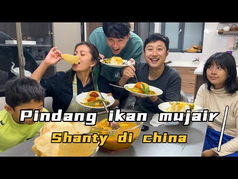 MEMANJAKAN LIDA DENGAN  PINDANG IKAN MUJAIR, RASANYA BIKIN NAGIH,SAMPAI ADEK CHINA KU NGABISIN BERAS