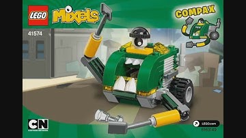 LEGO Mixels 41574 Compax - instruction timelapse