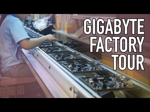 Computex 2016 - Gigabyte Factory Tour