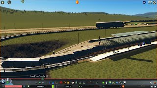 latające metro, czyli jak szybko może jechać metro w cities skylines *eksperyment* screenshot 1