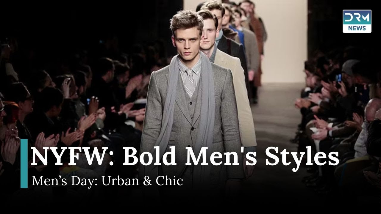 New York Fashion Week Kicks Off with Bold Menswear | DRM News | AA15