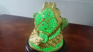 Thiềm thừ mạ vàng 24k