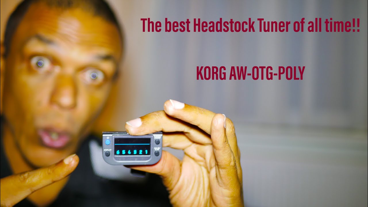 The Best Headstock Tuner | Korg AW OTG POLY