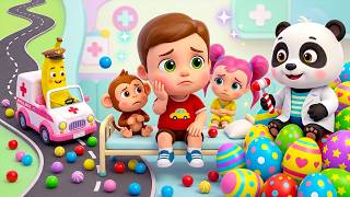Doctor Panda Helps Mimi & Loon | 3D Animation for Kids | Learn Colors & Shapes screenshot 4
