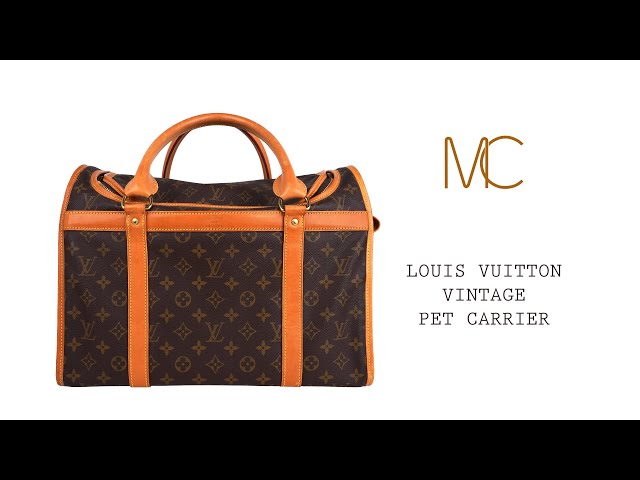 Louis Vuitton Sac Chien 50, Dog Carrier Review