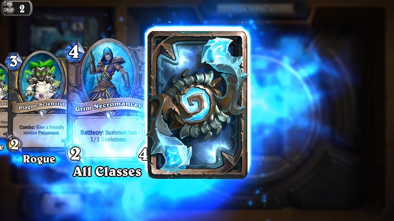 Runeforge Haunter - Knights of the Frozen Throne Hearthstone rare card pack opening