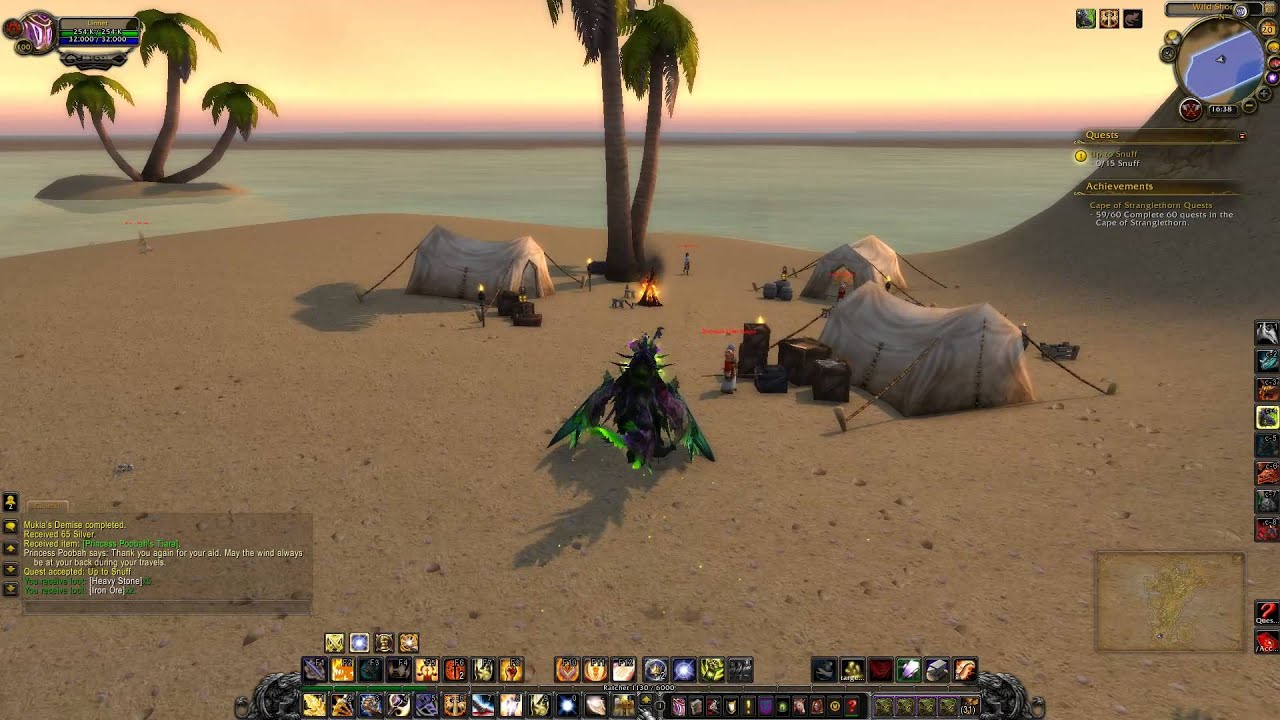 Up to Snuff Quest Playthrough - The Cape of Stranglethorn