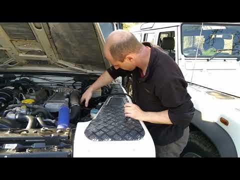 1986 Land Rover Defender military jump start socket location